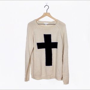 Forever 21 Cross Sweater